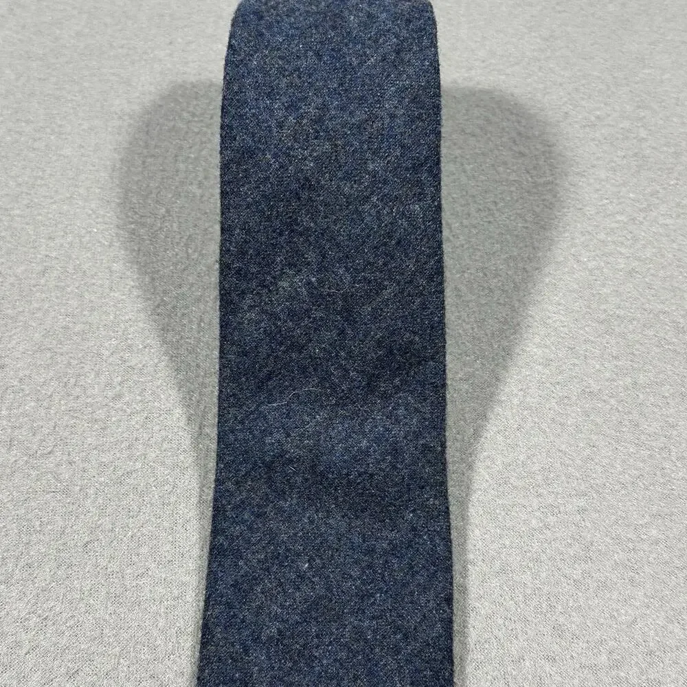 Vintage Pendleton 100% Virgin Wool Blue Tweed Necktie Men’s Made in USA Tie